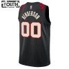 NBA Børn Trøje Portland Trail Blazers Scoot Henderson 2023-24 Nike City Edition Sort Swingman